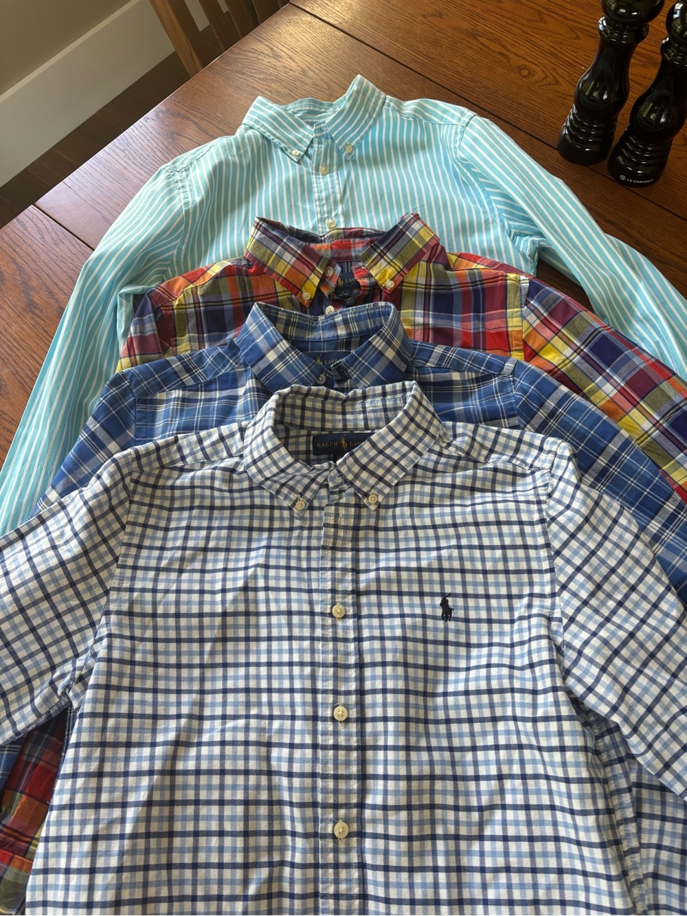 Ralph Lauren  Button-Down Shirt - Classic Boys Dress Shirt Cotton  Lot